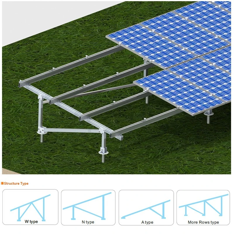 Ground Solar Rack Structure Details Ground Solar Rack Structure Details