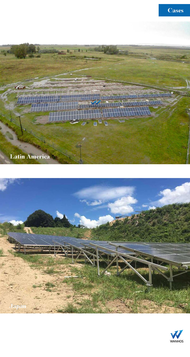 Ground Solar Rack Cases Ground Solar Rack Cases