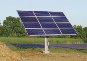 Sistem za montažu solarnog čelika sa pumpom za vodu