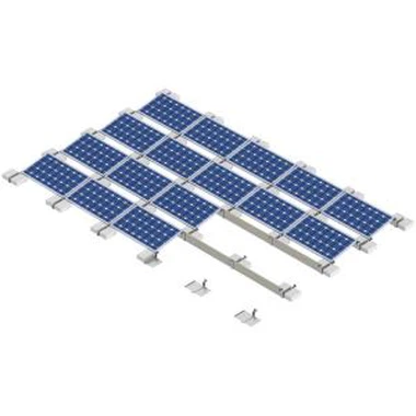 Aluminijska solarna montažna W struktura i nosač solarnih ploča