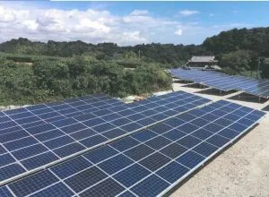 Aluminijski solarni nosač za montažu na zemlju