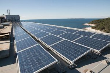 Solarni sistem za montažu ravnog krova Balastirani aluminijski nosač