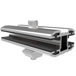 Soalr aluminijumske stezaljke bez okvira