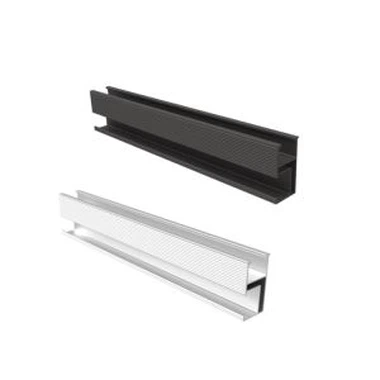 Aluminijumske šine na krovu solarne ploče