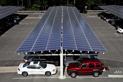 Solarna konstrukcija nadstrešnice solarnog sistema za ugradnju