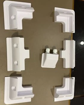 Plastic Solar Panel Corner Mounts