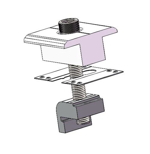 Stainless Steel Solar Grounding Clip Sus304