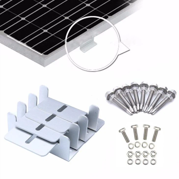 Z Shaped Sheet Stamping Solar Brackets