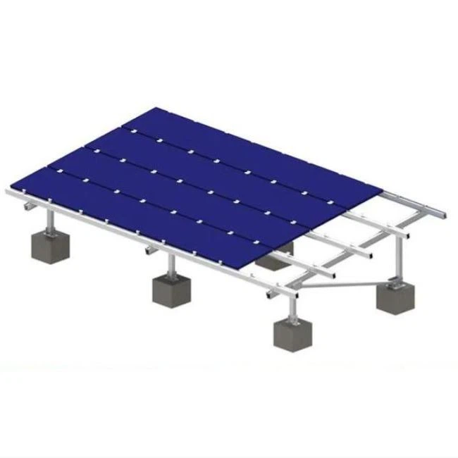 Sistem balastnih regala za solarnu energiju