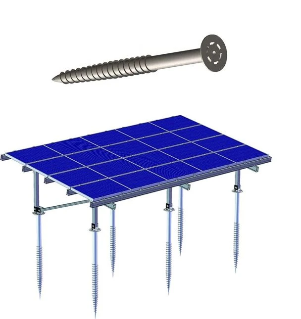 Diagram of China Screw Type Ground Anchors