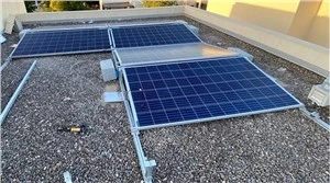 Nosači za solarnu montažu ravnog krova s ​​balastom