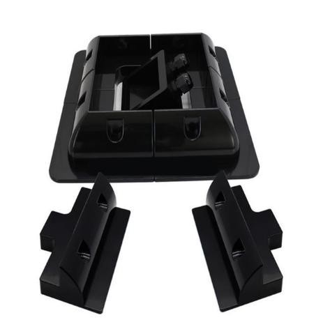 Black Solar Panel Mounts For Caravan